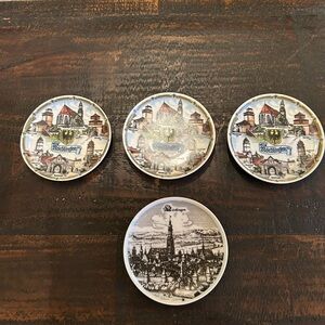 Vintage German decorative collectors’ plates